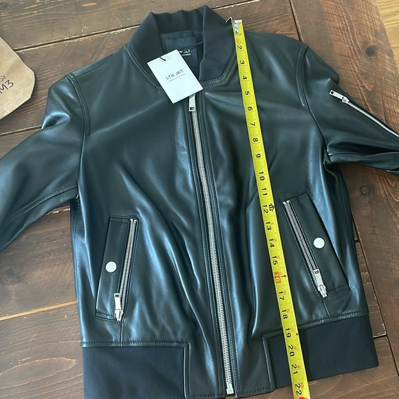 Leather Bomber Jacket by LTH JKT - Picture 10 of 12